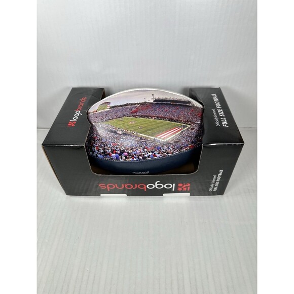 Ole Miss Stadium Full-Size Football Official NCAA Licensed by Logo Brands NEW - Picture 2 of 4